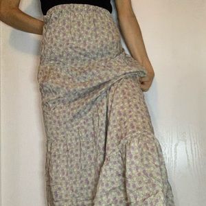Floral Maxi Skirt